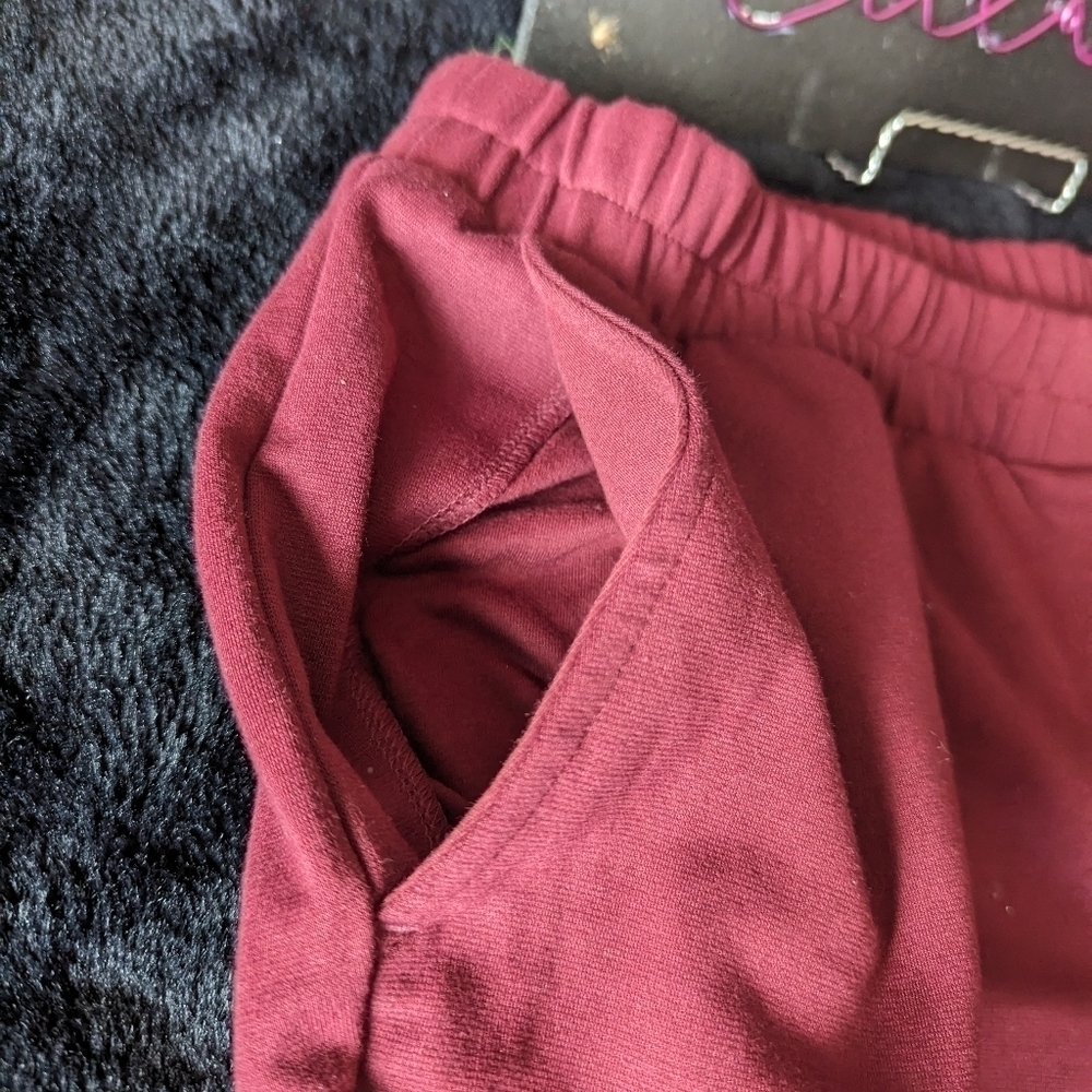 NWT A New Day Burgundy Front Pleat Pull on Pant XXL - Picture 3 of 5